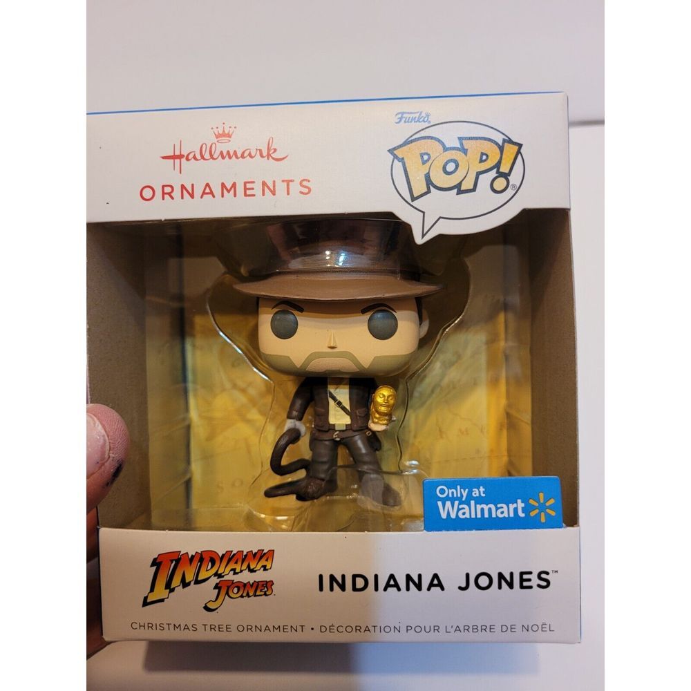 NEW 2022 Hallmark Funko Pop! INDIANA‎ JONES Walmart Exclusive Christmas Ornament